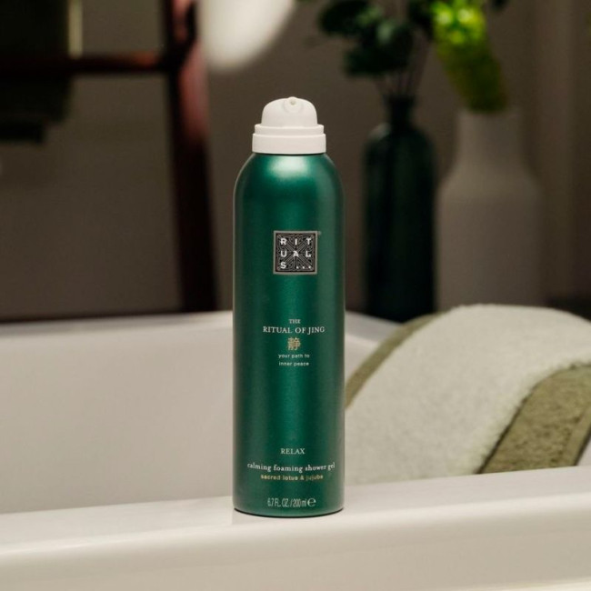 Гель-пінка для душу The Ritual of Jing Relax Foaming Shower Gel, 200мл, фото 3 Гель-пінка для душу The Ritual of Jing Relax Foaming Shower Gel, 200мл, фото 3